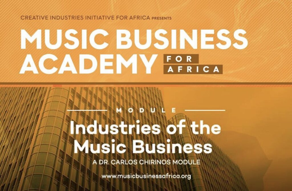 Music Business for Africa flyer