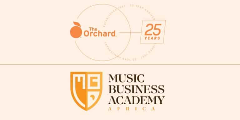 The Orchard and Music Business for Africa logo