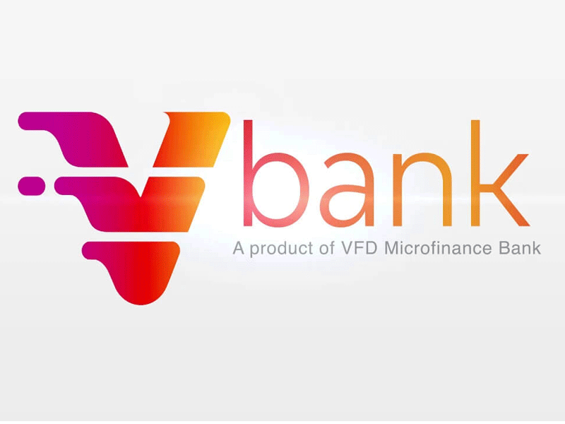 V bank logo