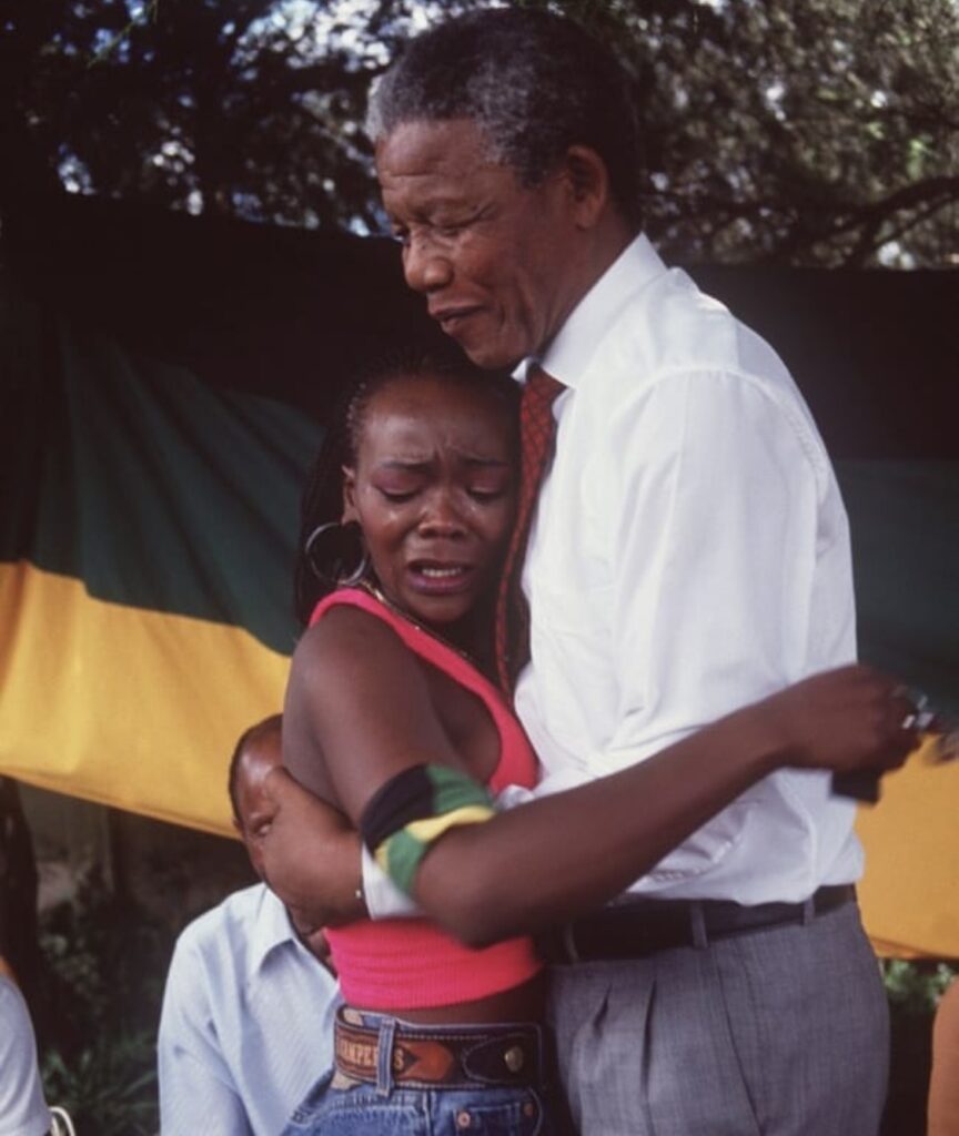 Brenda Fassie and Nelson Mandela