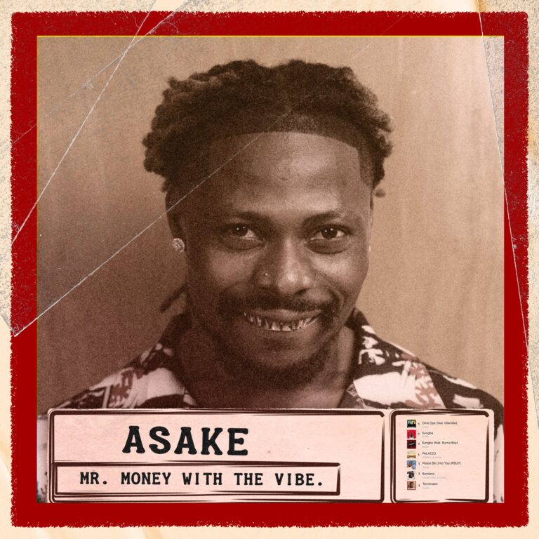 Mr Money With The Vibe Album Cover by Asake