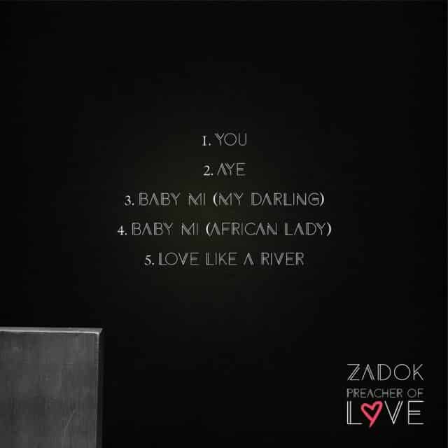 Zadok, Preacher of Love EP tracklist