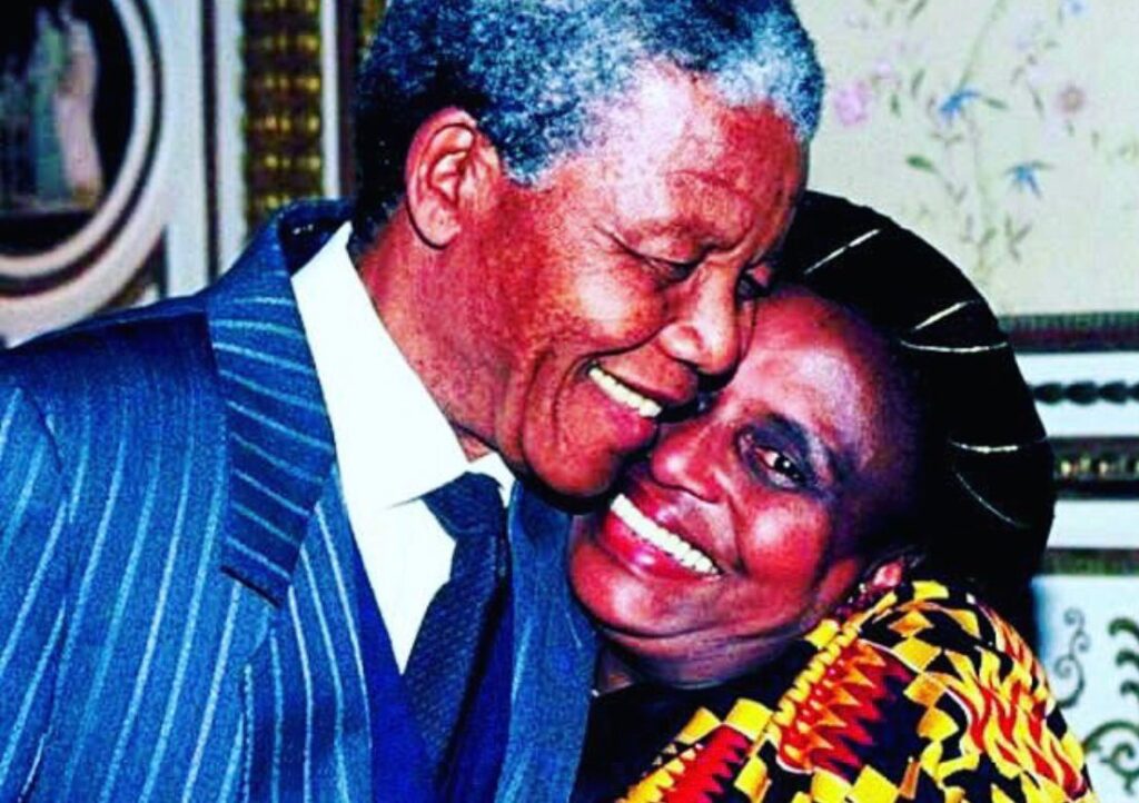 Two African legends, miriam makeba & Nelson Mandela