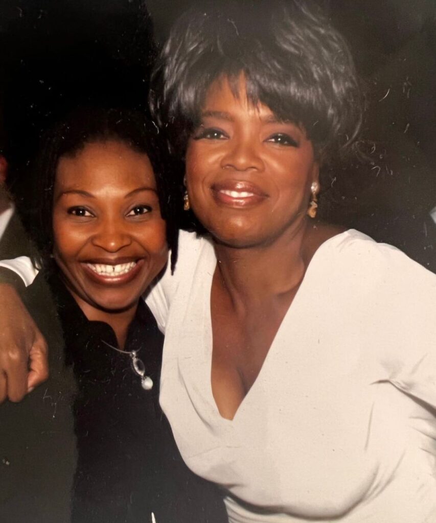 Yvonne and Oprah Winfrey
