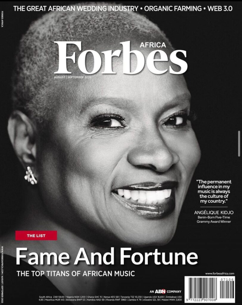 Angelique Kidjo for Forbes