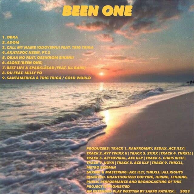 Been one tracklist