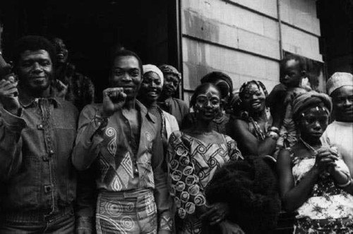 Fela and Africa '70. Nigerian legendary band
