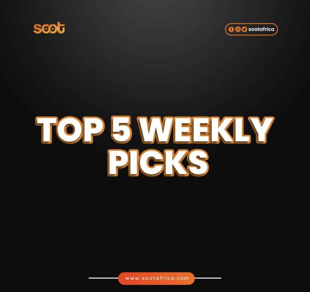 Soot Africa’s song picks for the week