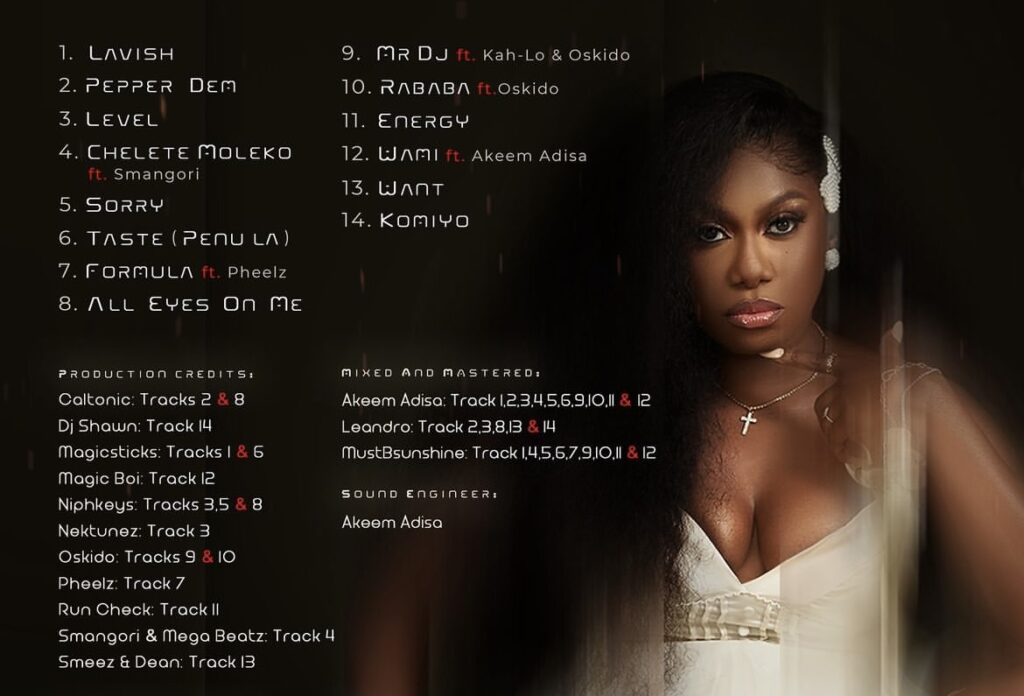 Press Play by Niniola Tracklist